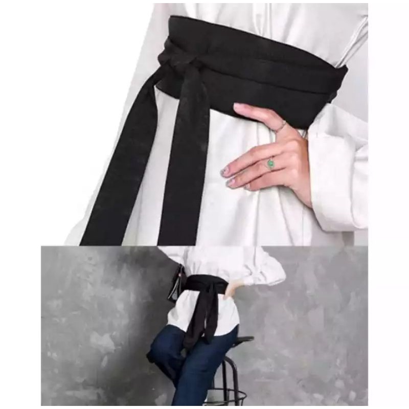 Obi Blet Ikat Pinggang Lilit Korean Ikat Pinggang Kimono Piral