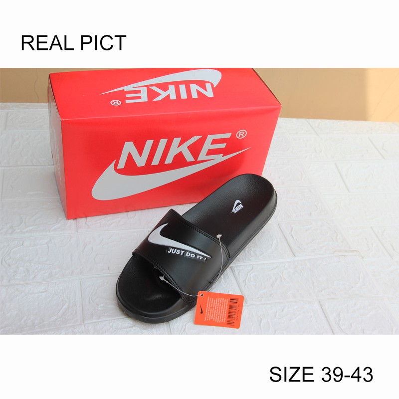 PROMO Sandal Pria Terbaru Anti Air New Model Slide / Sandal FlipFlop / Sandal Slip on