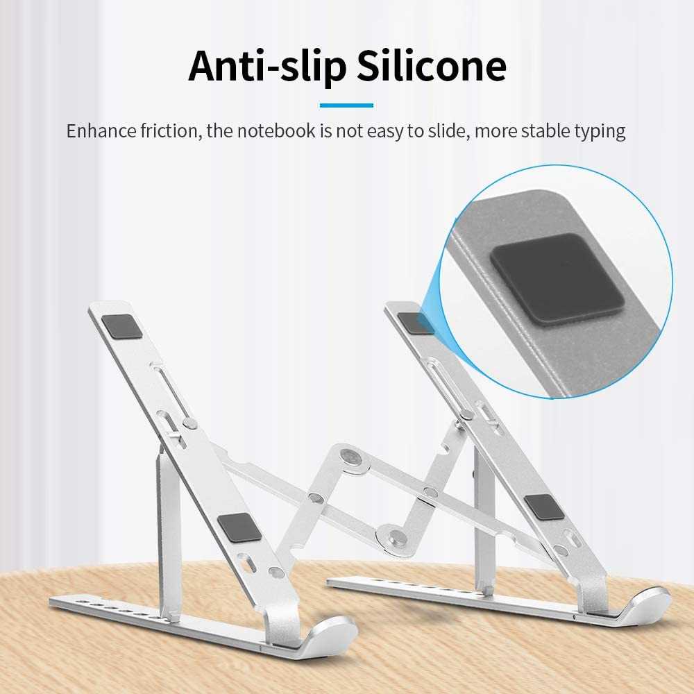 IDN TECH - Docooler Laptop Stand Lipat Aluminium Foldable Adjustable 7 Level - N7