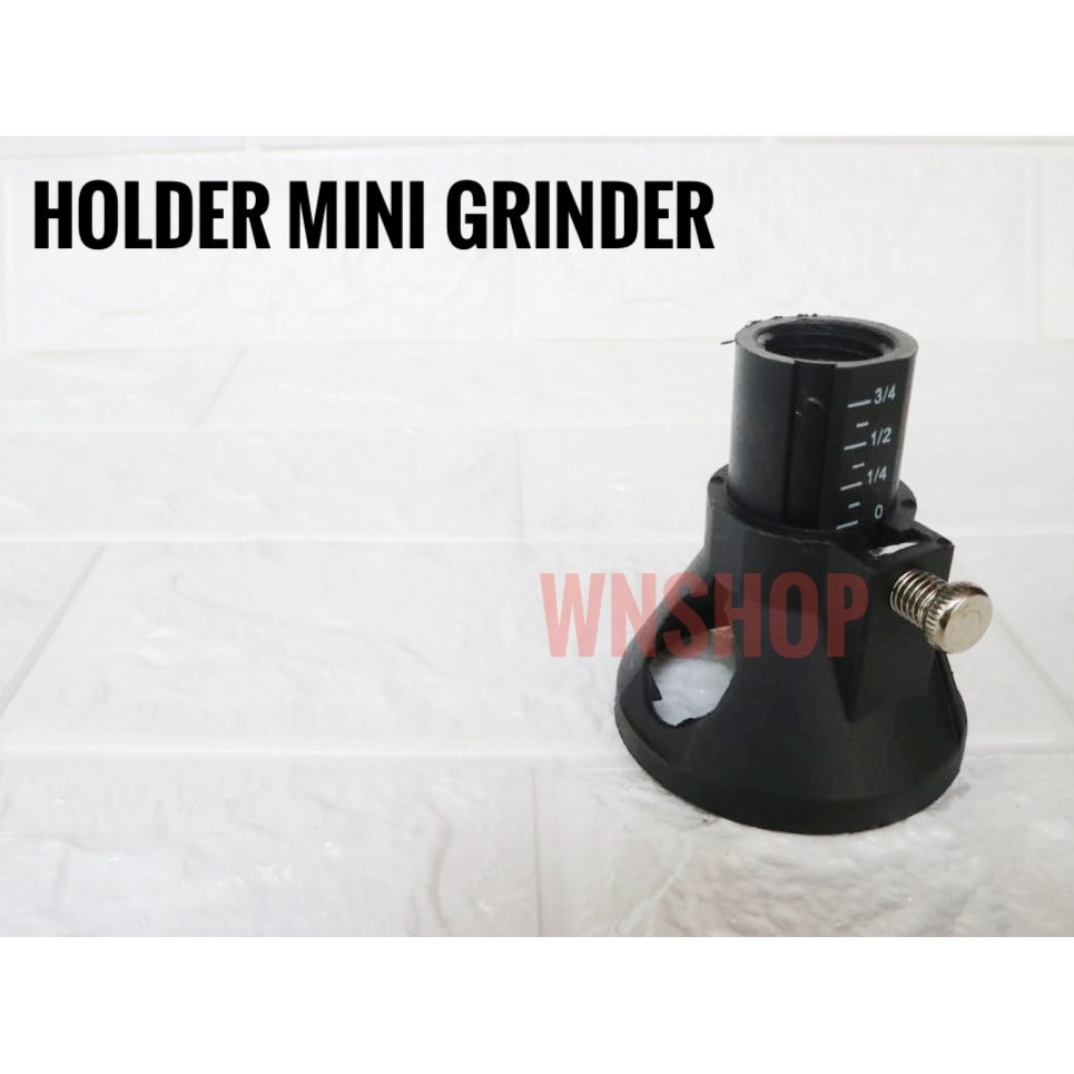Holder Dremel Mini Grinder - Dudukan Bor Mini Ukir 18mm