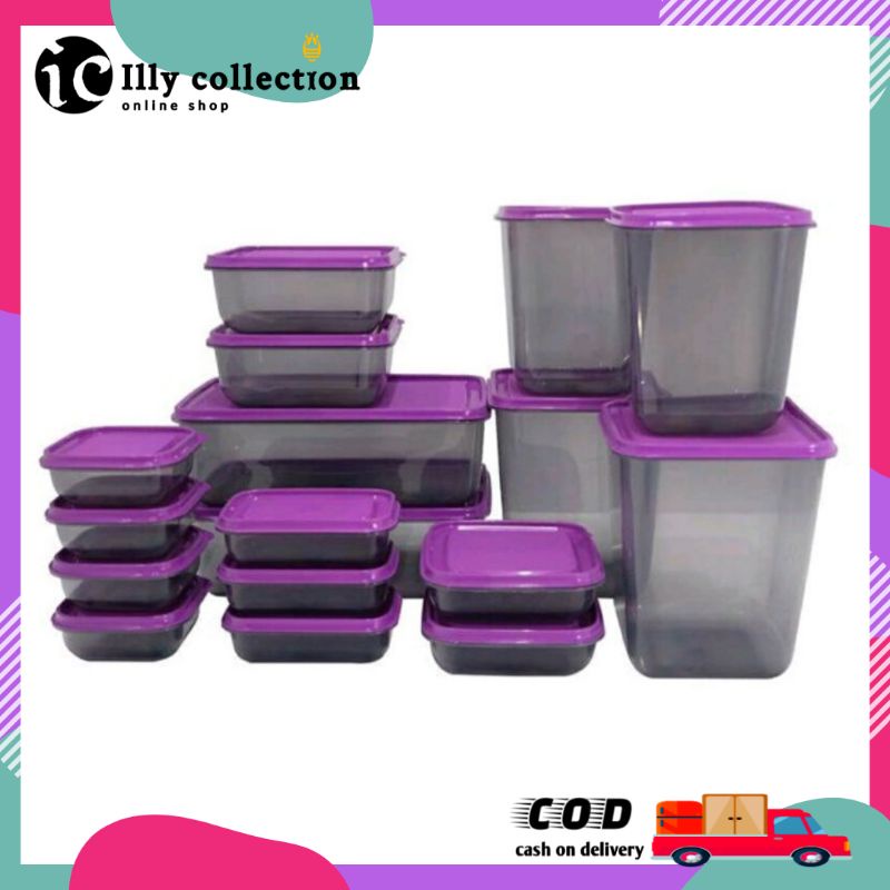 Toples Otaru Set Isi 14 pcs Tempat Penyimpanan Makanan Kue