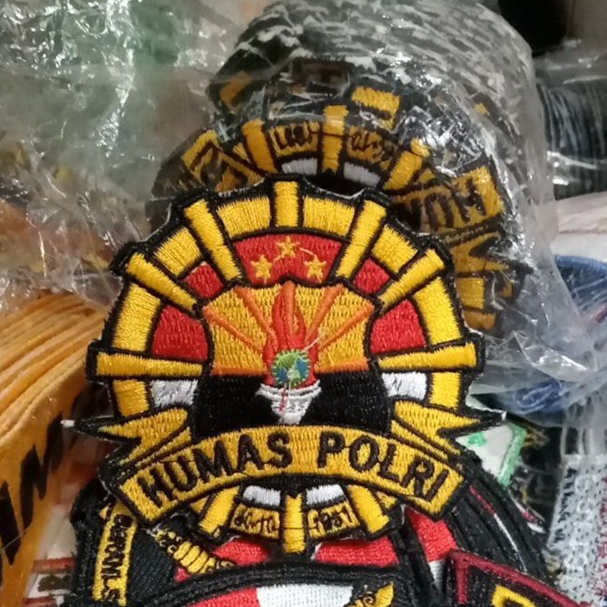 Logo Humas polri logo bordir humas Polri emblem Humas polri emblem bordir Humas polri