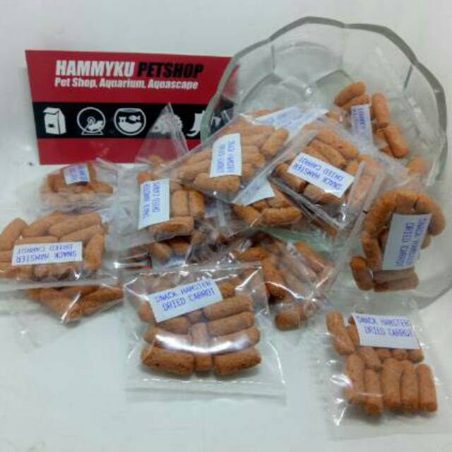 SNACK HAMSTER - MAKANAN HAMSTER - DRIED CARROT n CORN
