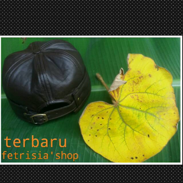 Topi kulit peci muslim terbaru terlaris