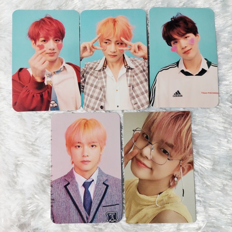 PC photocard BTS Taehyung V love yourself