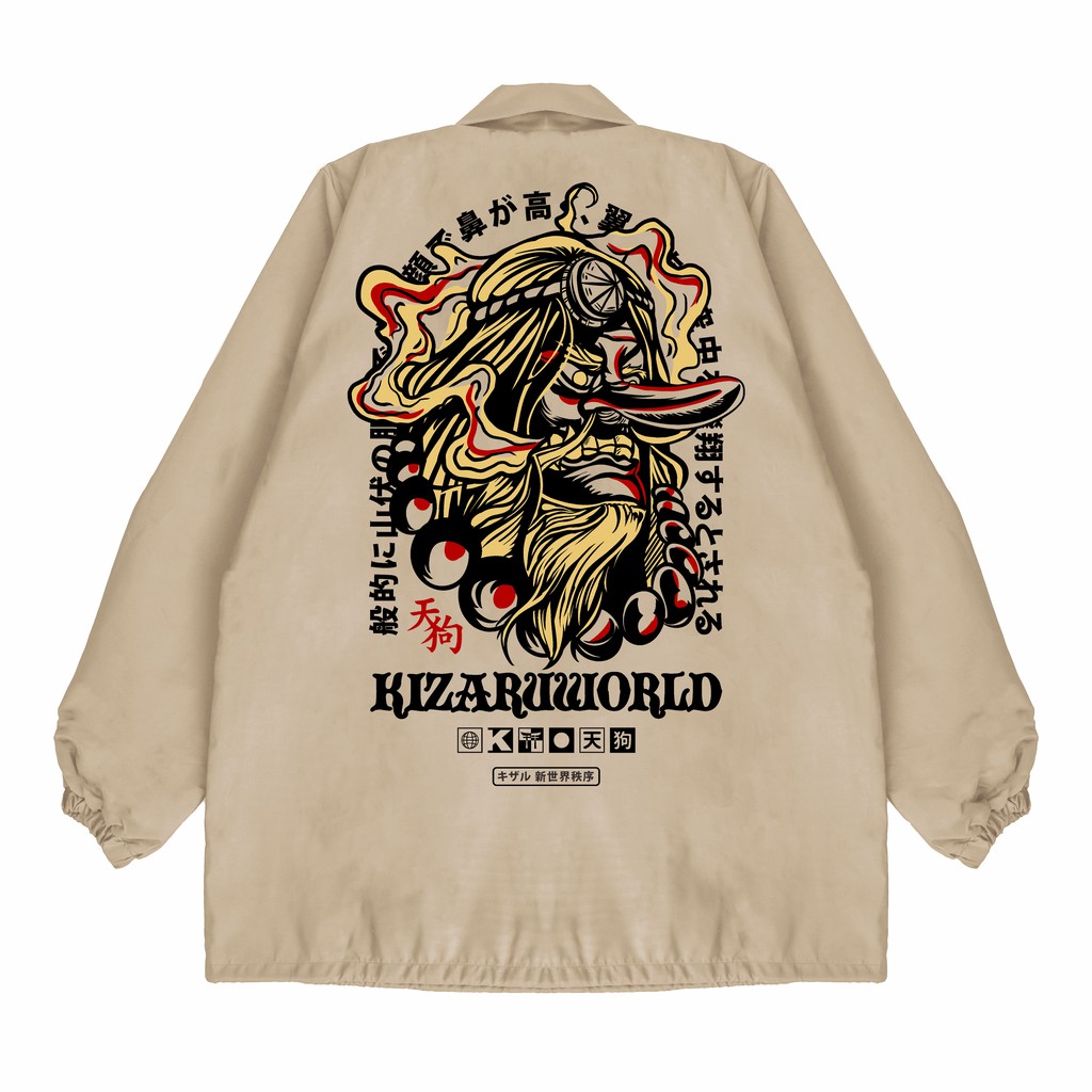 KIZARU - Jaket Coach Oni Series TENGU