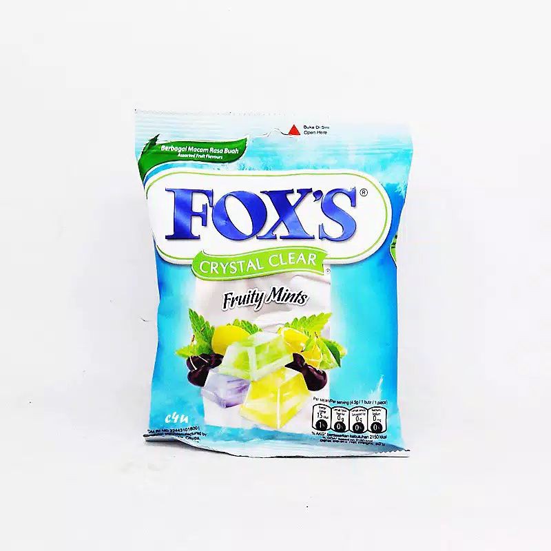 permen foxs bags 90 gram