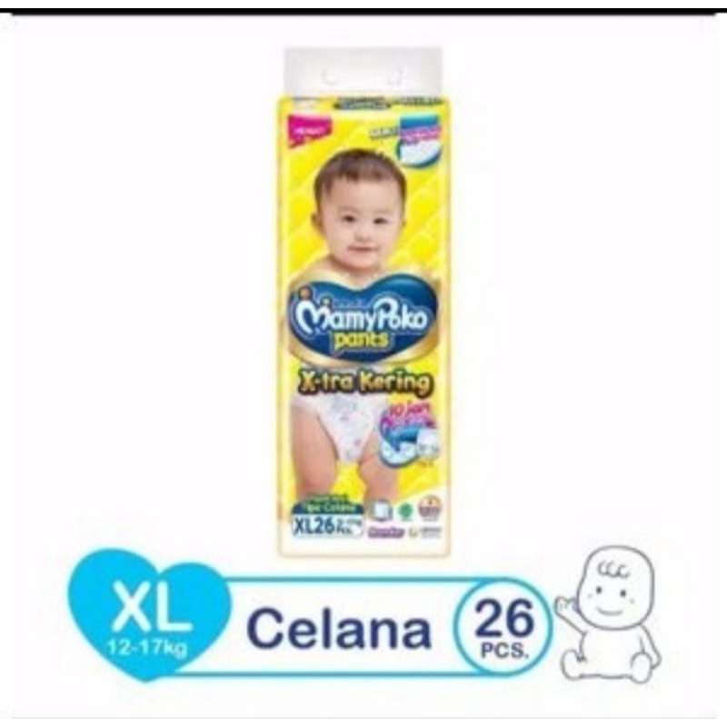 MamyPoko pants Xtra Kering Popok celana