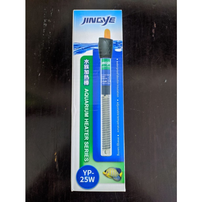 Jingye Heater 25W 50W / Pemanas Aquarium 25W 50W / Heater Aquarium