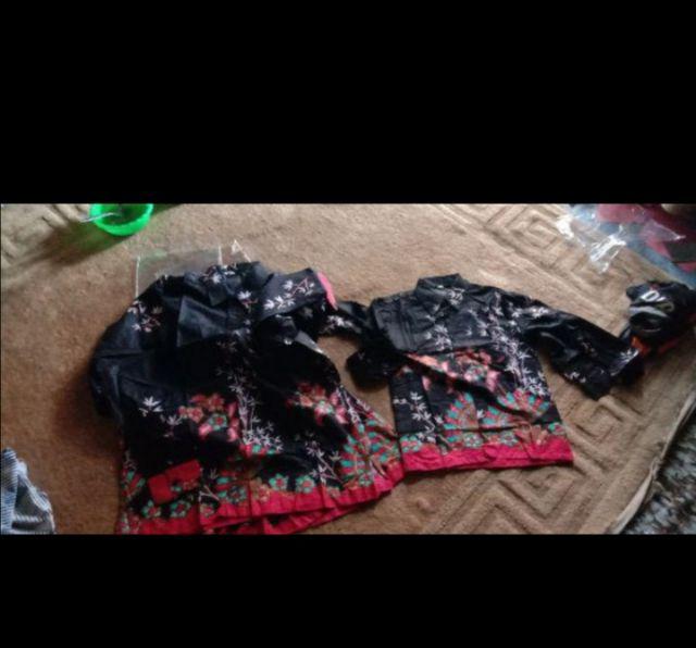 Baju Batik Coupe Keluarga Terlengkap Motif Kipas