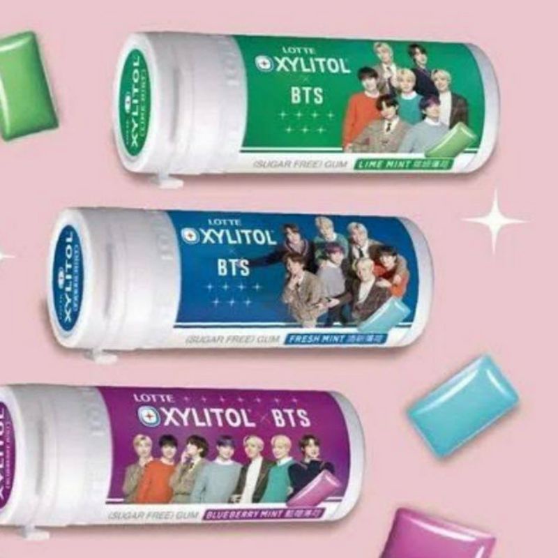 permen xylitol x bts / paldo bts