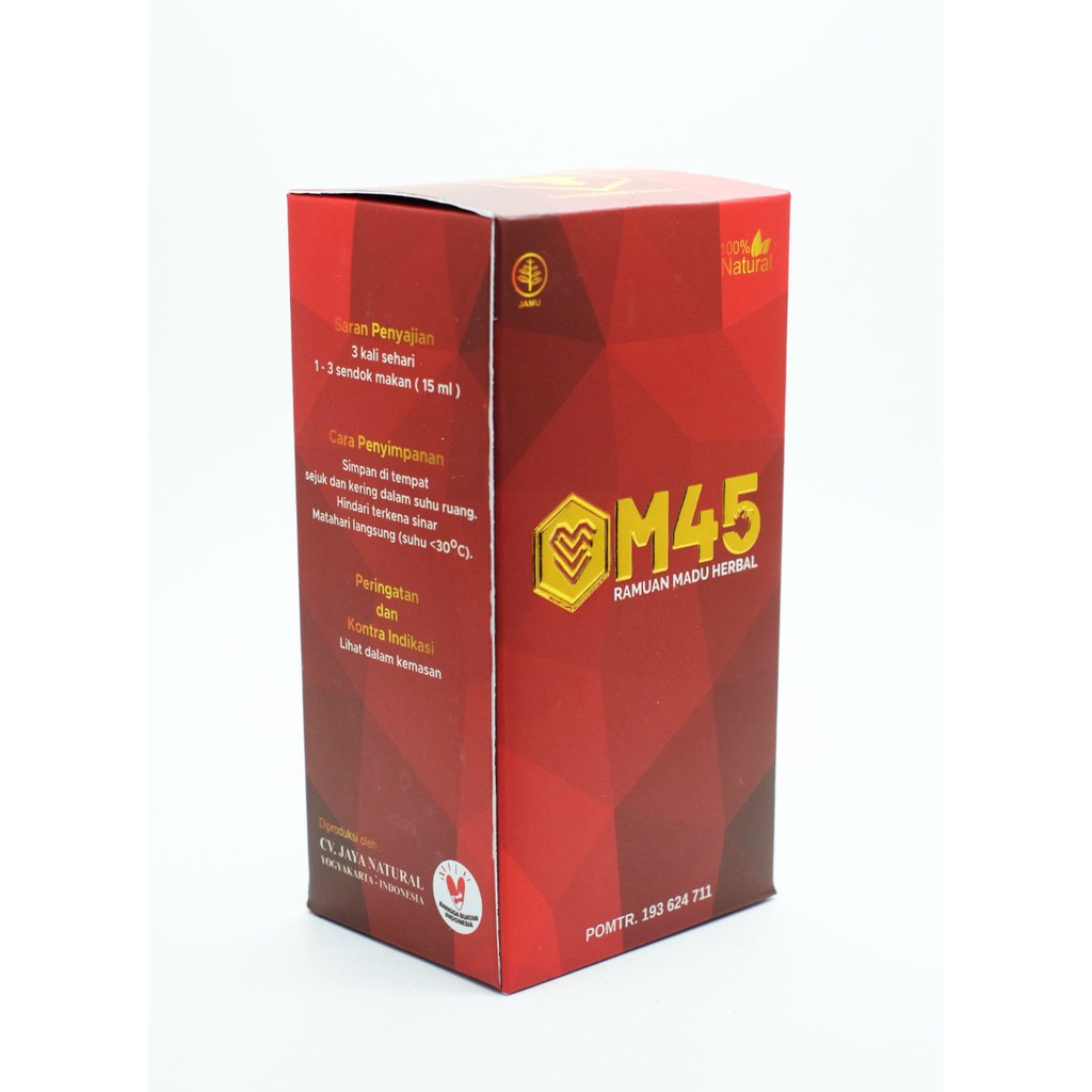 Madu 45 Herbal Terapi Jantung Kolesterol Darah Tinggi Diabetes Terpercaya | Madu45