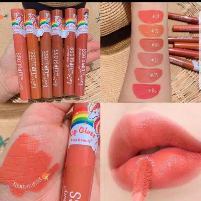LIPCREAM KISS BEAUTY LOVE ME