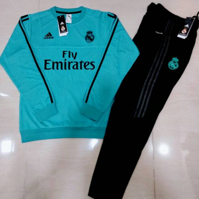 Jaket Midlayer Madrid City Juventus Inter Arsenal Grade Ori Tracksuit (FNS)