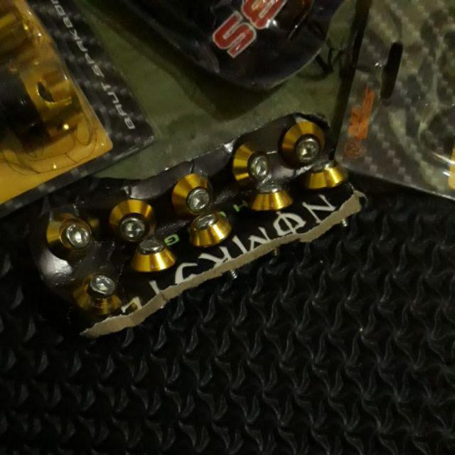 Baut L Plus Ring Monel Ukuran 10 / Baut Posh