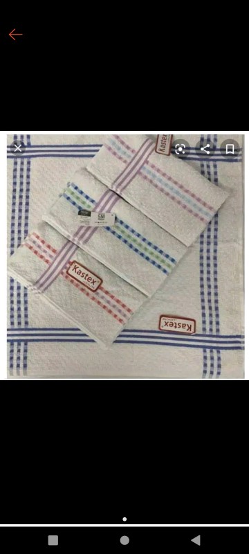 Serbet Handuk Putih Kastex