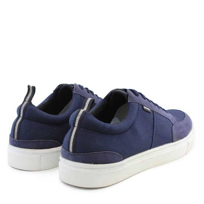 Sepatu Casual Sneakers Pria Walkers Derby Navy Kuliah Santai Pria