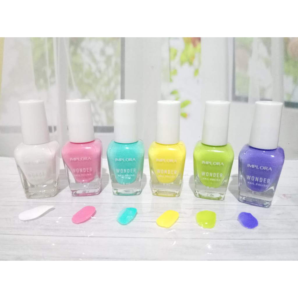 IMPLORA Nail Polish 4 Warna GIRLSNEED77