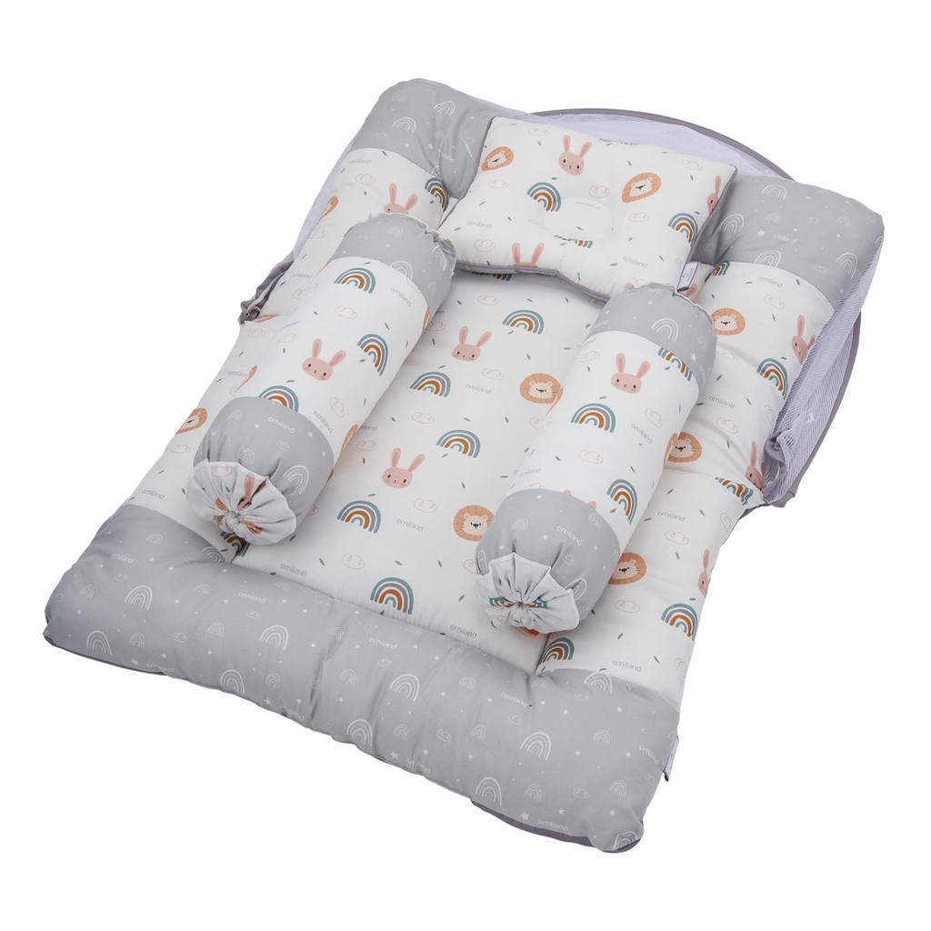 MOMS_ Kasur Dakron Rainbow Series Omiland OB19171 - OB19172 TEMPAT TIDUR BAYI