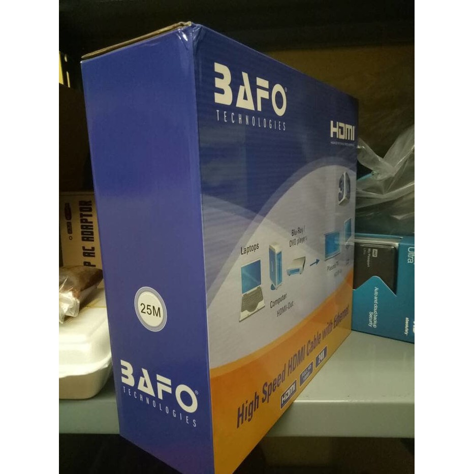 Bafo Kabel HDMI 25Meter Versi 1.4 High Speed