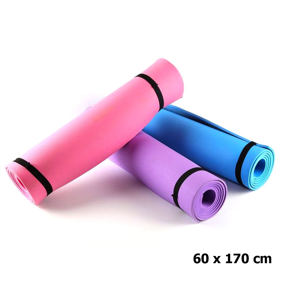 FM - Matras Yoga Mat Anti-Slip Eva Premium 60 x 170 cm + Tas