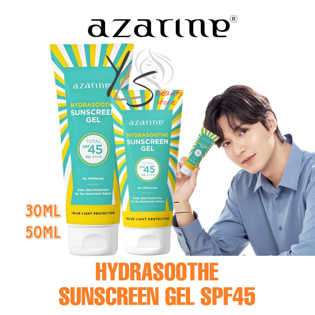 AZARINE HYDRASOOTHE SUNSCREEN GEL SPF 45 - TERDAFTAR BPOM - AZARINE SUNSCEEN GEL - SUNSCREEN AZARINE - SUN BLOCK MURAH - SUNBLOCK AZARINE - TABIR SURYA