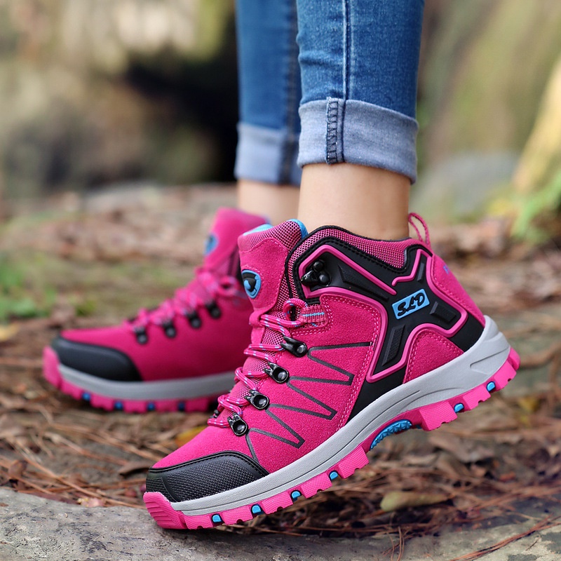 Sepatu Bulu Berlapis Outdoor Unisex Sepatu Hiking Sepatu Tahan Air Hiking Sepatu Outdoor Sepatu Hiki