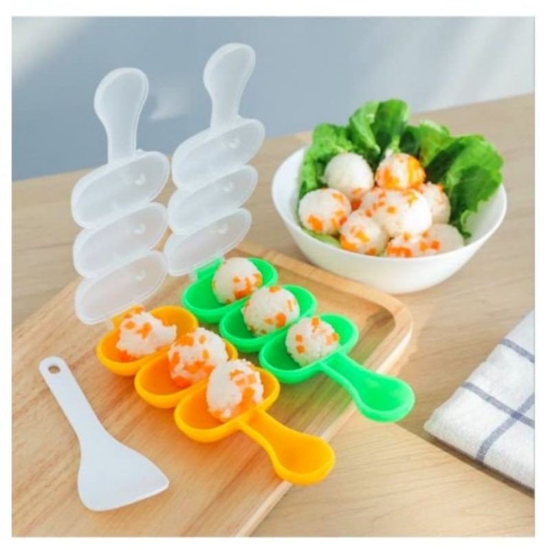 Cetaka Nasi Mini / Bola nasi shake  cetakan bola good