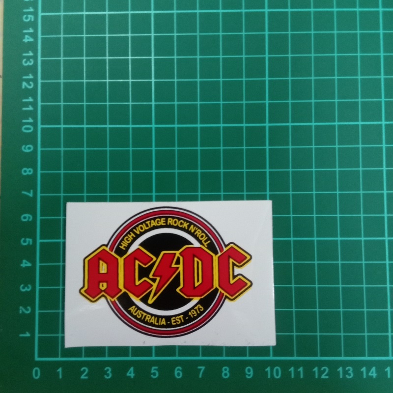 Stiker Musik  Sticker Band Anti Air Graftac (BEBAS PILIH MOTIF)-Band-29