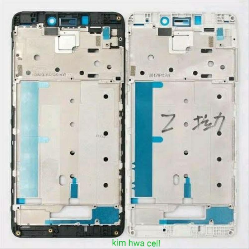 middle frame xiaomi redmi note 4 mediatek / tulang lcd xiaomi redmi note 4