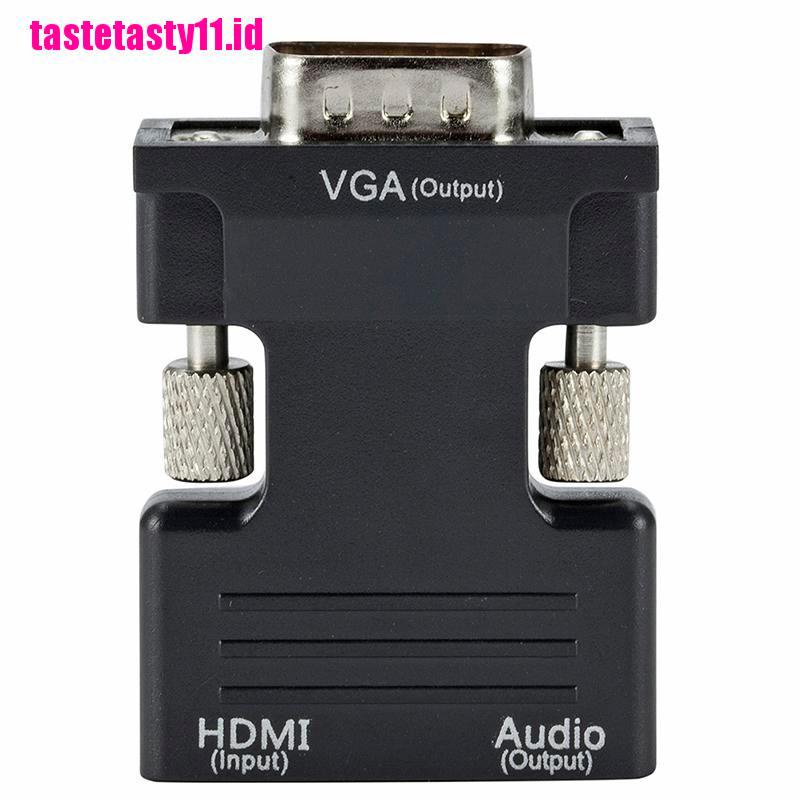 Adapter Converter HDMI Female Ke VGA Male 1080P Signal