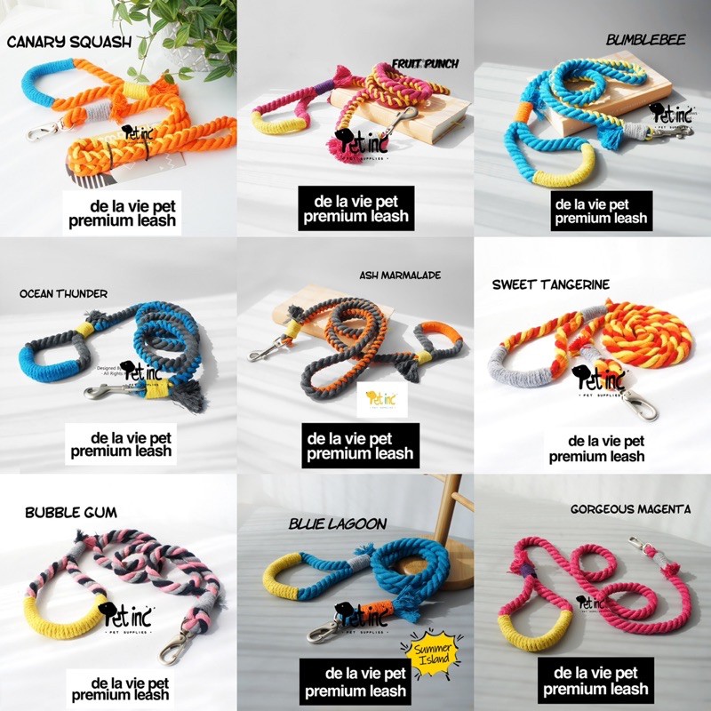 de la vie premium leash for dog