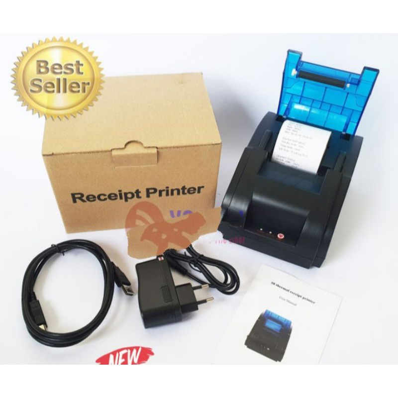 Mini printer kasir bluetooth USB thermal VSC 58mm