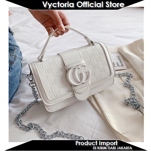 (COD) Vyctoria VOS5145 Tas Selempang Wanita Fashion Handbag Import Grosir Promo EL5145 LT1245 1245 5145