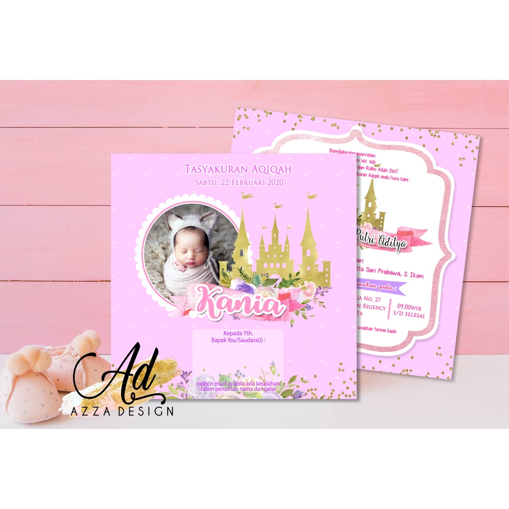 

Undangan Aqiqah