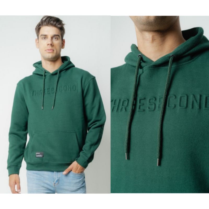 Hoodie 3Second Green Original