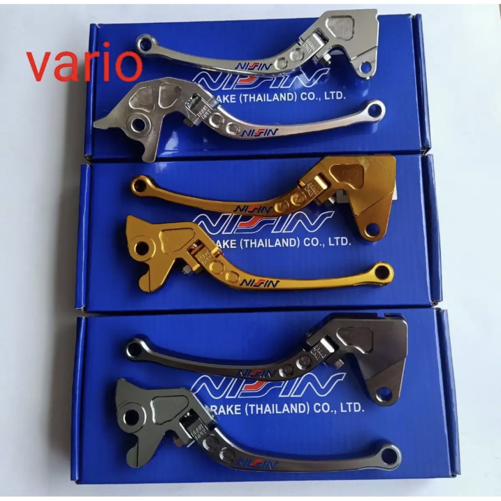 Handle Rem Nissin Vario Beat Karbu Non CBS Import Vario110 Vario125 Old Handle Rem Tangan Motor Sepasang