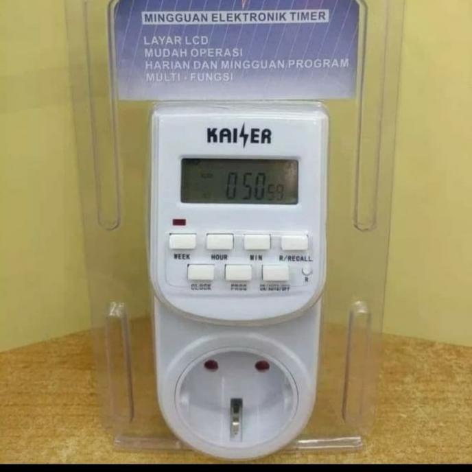timer digital kaiser stop kontak timer kaiser colokan timer kaiser