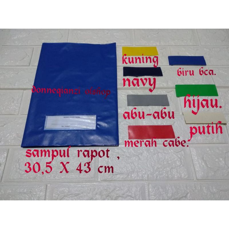 

sampul rapot polos ,ukuran 30,5 X 43 cm
