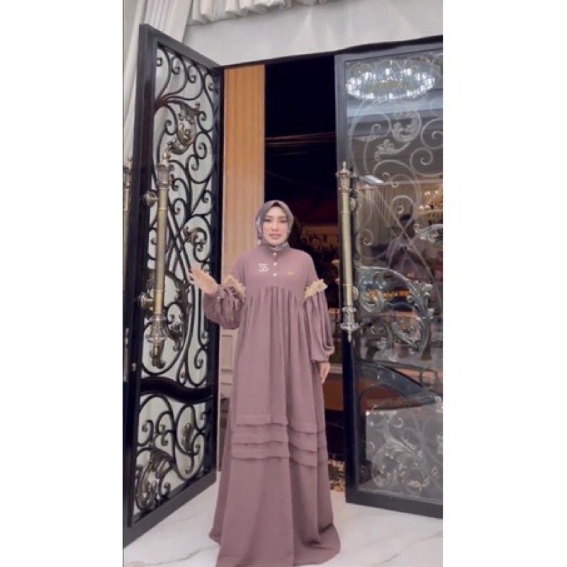 GAMIS POLOS LIPIT BY SHELLASAUKIA ORIGINAL