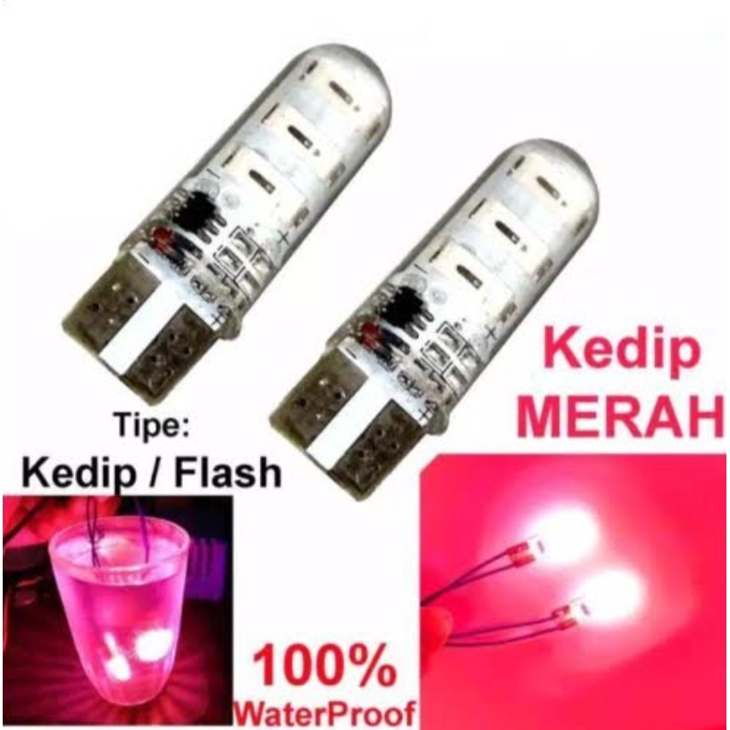 SEN JELLY 6 LED FLASH LED VESAR TERANG HARGA SEPASANG