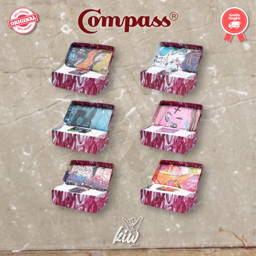 [Edisi Terbatas] Compass x Jason Ranti ARTWORK 1- 6 [100% ORIGINAL]