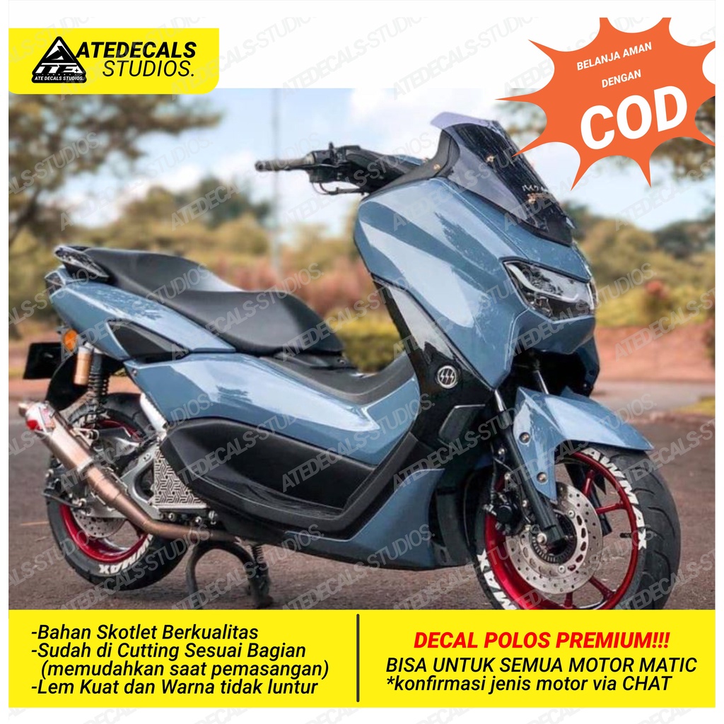 DECAL NMAX polos, Nmax Fullbody polos, Decal Polos Nmax