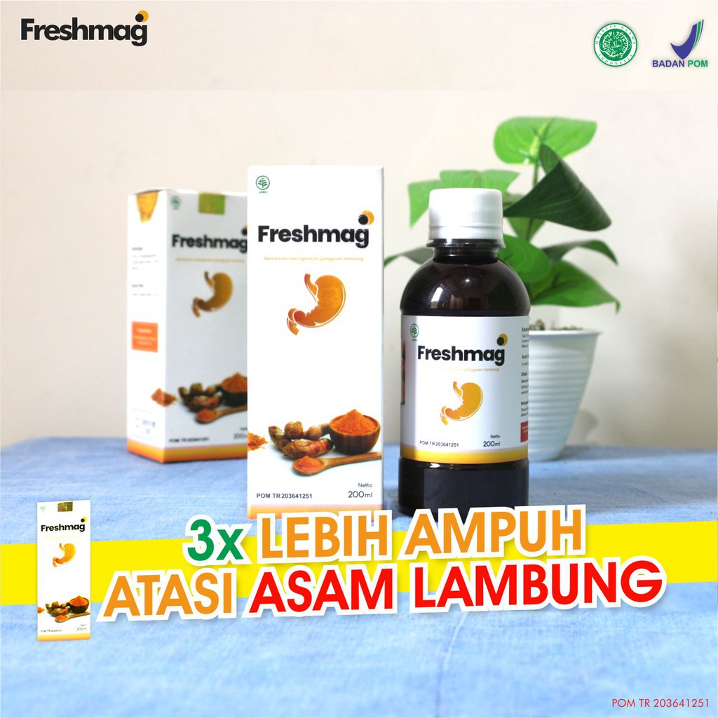 MADU FRESHMAAG | MENGATASI DENGAN CEPAT ASAM LAMBUNG,MAAG,GERD 100% ORIGINAL!!!