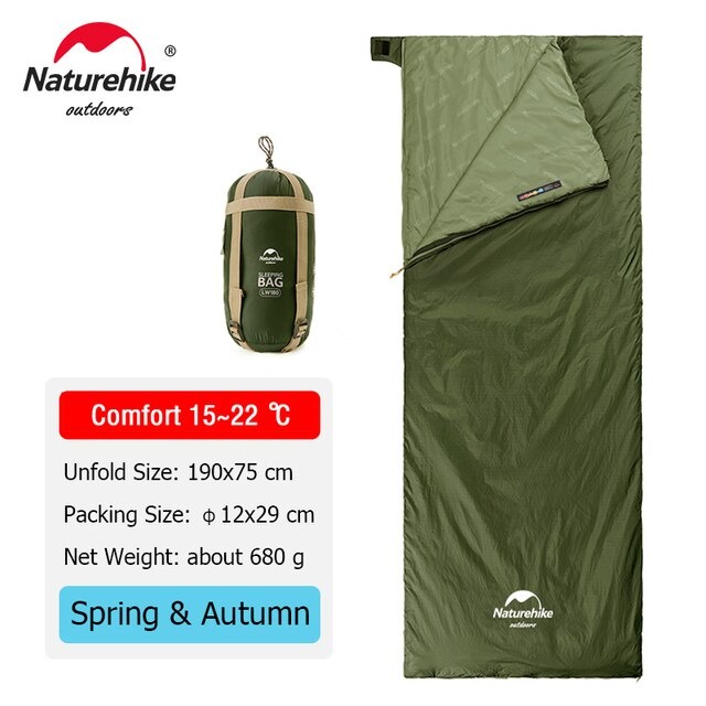 SLEEPING BAG LW180 NATUREHIKE NH21MSD09
