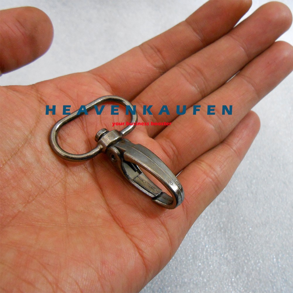 Kait Pengait Kaitan Cantolan Gantungan 2,5 cm Standard Warna Black Nikel Type A