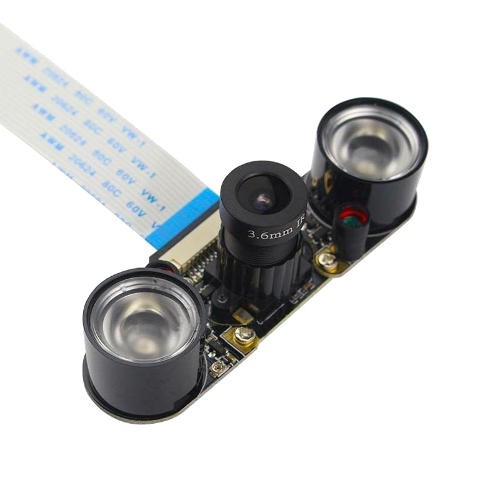 OV5647 Raspberry pi camera 5MP Lensa Wide Angle IR Night Vision Light