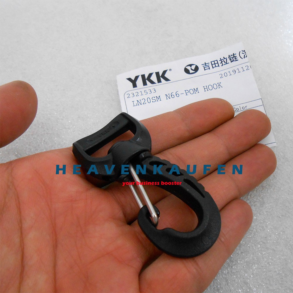 Kait Pengait Hook YKK 2 cm Poly Acetal (POM) Kuat Bagus Berkualitas