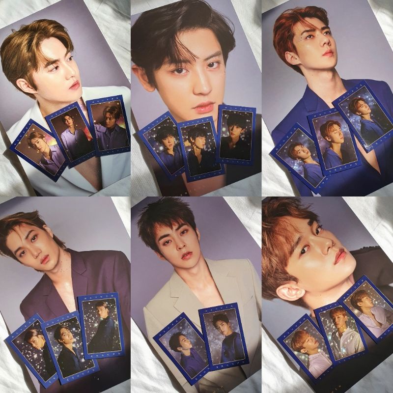 [Ready Stock] Pc/Photocard + Poster A4 EXO Season Greetings 2019 SUHO CHANYEOL SEHUN KAI XIUMIN* CHE