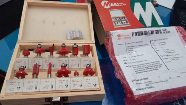 Mata Profil Trimmer Router Trimer Kayu Set